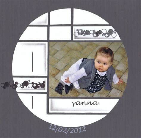 les scraps d Yvette Scrapbooking album photo bébé Scrapbooking