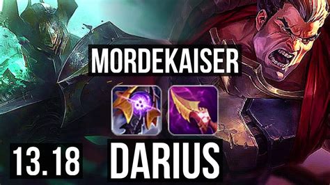 Morde Vs Darius Top 6 Solo Kills Dominating Na Master 1318