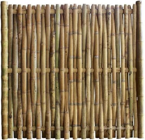 LINGKAR WARNA 60 Inspirasi Desain Pagar Dari Bambu