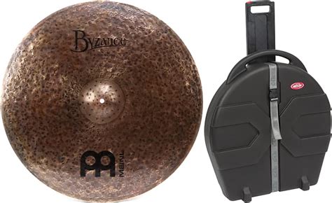 Meinl Cymbals 24 Inch Byzance Dark Big Apple Dark Ride Cymbal Reverb