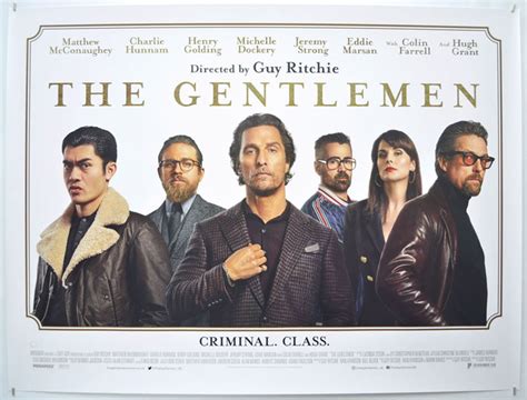 The Gentlemen Poster Atelier Yuwaciaojp