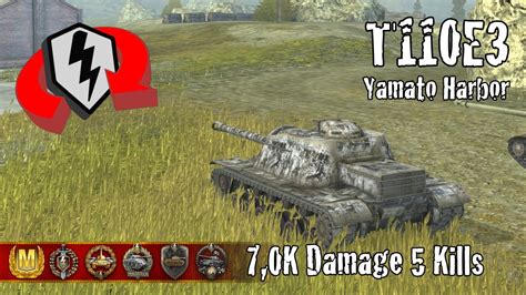 T110E3 7 0K Damage 5 Kills WoT Blitz Replays YouTube