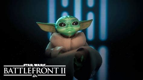 Baby Yoda Star Wars Battlefront Ii Mod Youtube