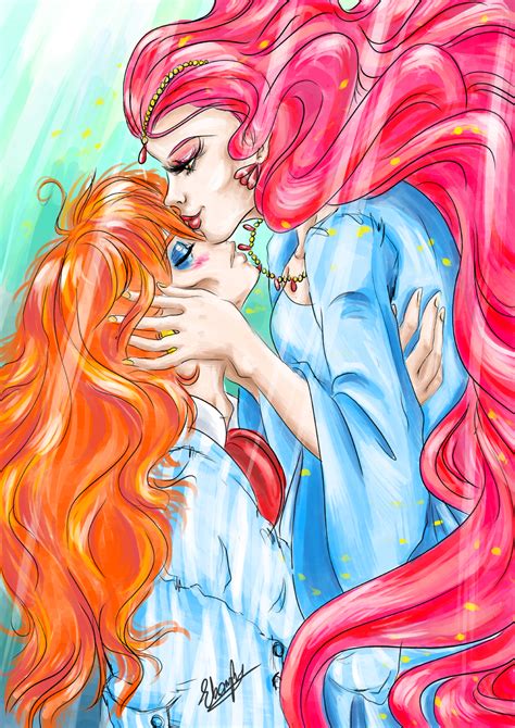 Granmamare and Fujimoto - Ponyo's Parents by Ebsie on DeviantArt