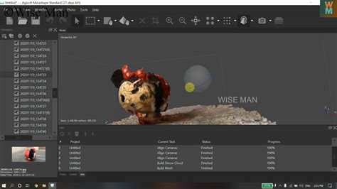 3D MODELLING USING AGISOFT METASHAPE SOFTWARE FULL TUTORIAL YouTube