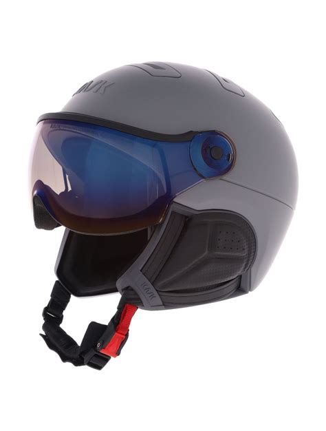 Kask Piuma R Shadow Skihelm Met Vizier Unisex Grey Grijs SkiWebShop