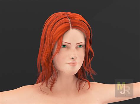 D Model Naked Girl Animations Pack TurboSquid