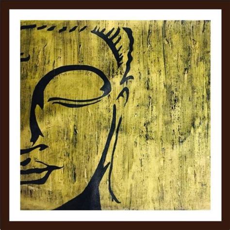 Simple Buddha Line Art Painting By Akash Bhisikar Saatchi Art