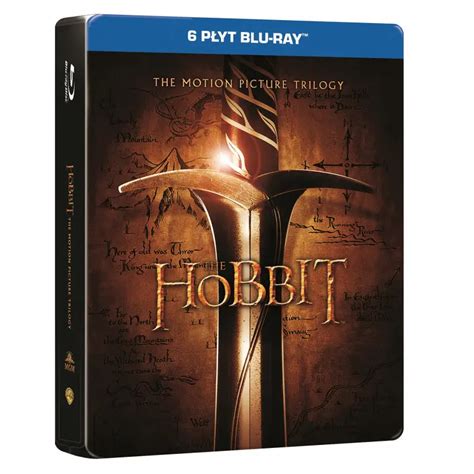 Hobbit Filmowa Trylogia 6bd Edycja Limitowana Steelbook