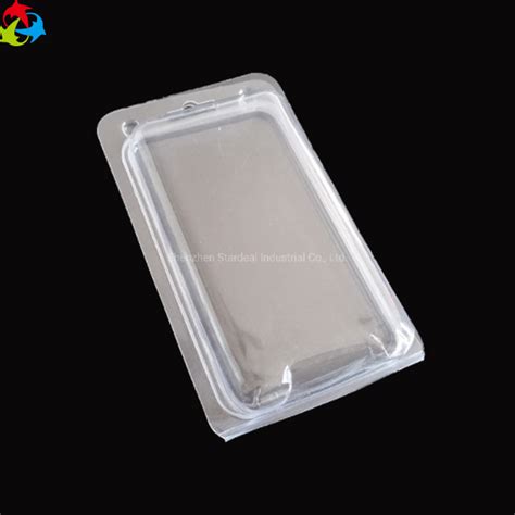 Custom Transparent Pvc Pet Double Blister Folding Plastic Clamshell