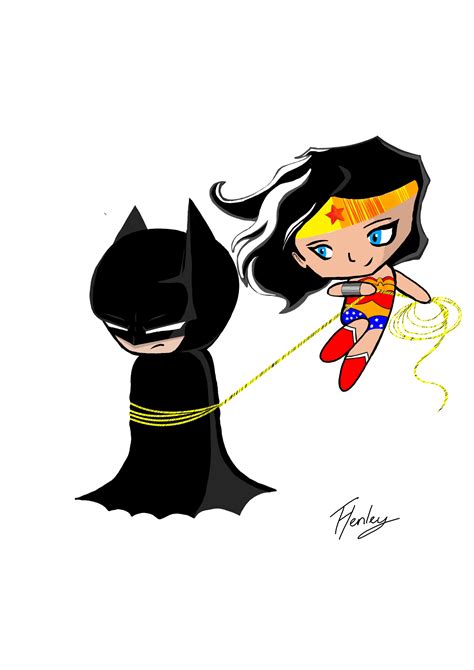 Batman and Wonder woman by TevinHenley on DeviantArt