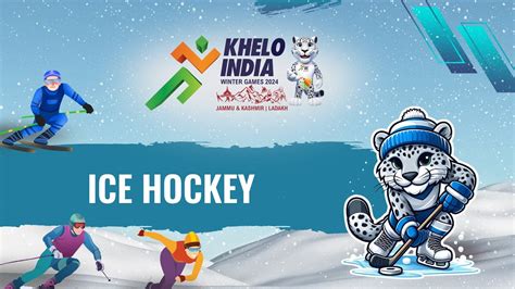 LIVE ICE Hockey Khelo India Winter Games 2024 Leh YouTube