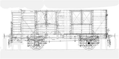 ZANDER HEBA Eisenbahnarchiv Güterwagen Hochbordwagen Kokswagen