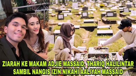 Penuh Haru Momen Thariq Halilintar Minta Izin Nikahi Aaliyah Massaid Di