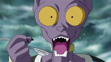 Lord Beerus Reaction While Eating Ice Cream YouTube