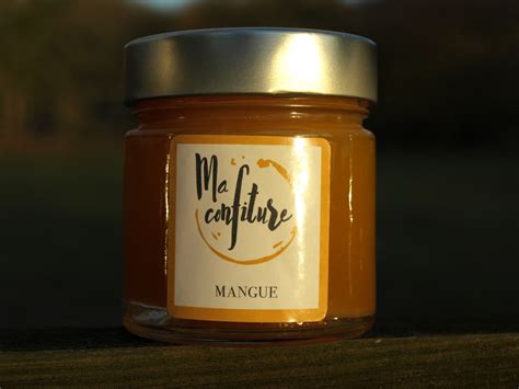 Confiture De Mangue 290 G Ma Confiture Locavor Fr