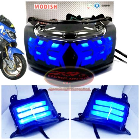 Jual Paketan Stoplamp Nmax Old Model Lamborghini 3 In 1 Plus Lampu Sein