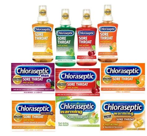 Chloraseptic Lozenges and Sprays - Muscat Pharmaceutical Trading LLC