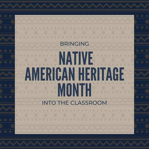 Classroom Resources for Native American Heritage Month - The Educator ...