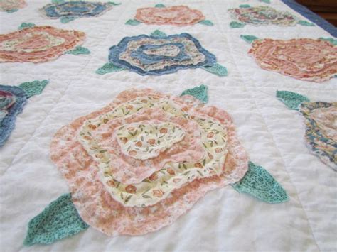 Completed French Roses Quilt