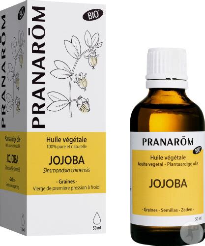 Pranarôm Jojoba Huile Végétale Bio 50ml Newpharma