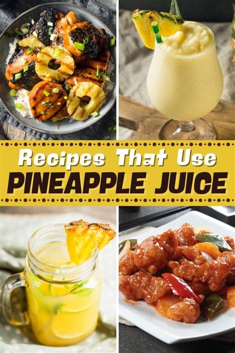 23 Best Recipes That Use Pineapple Juice - Insanely Good