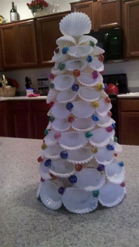 Seashell Christmas Tree 6 Steps With Pictures Instructables