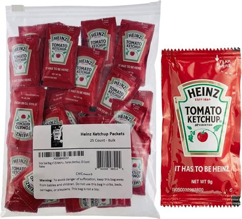 Heinz Ketchup Dip And Squeeze Ketchup Pack Of 100 Compact