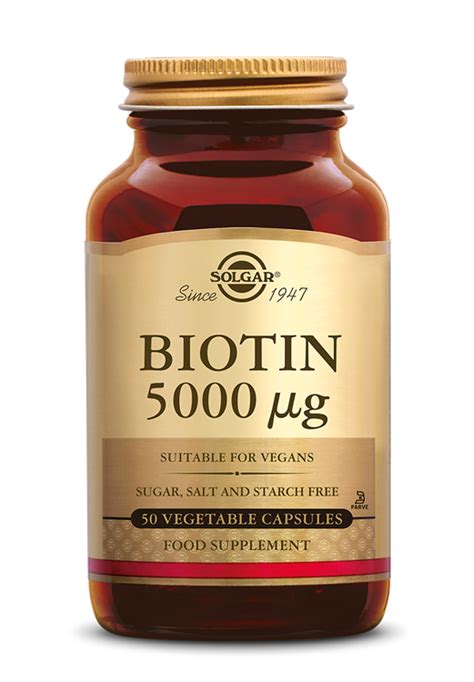 Solgar Biotin Mcg Capsules