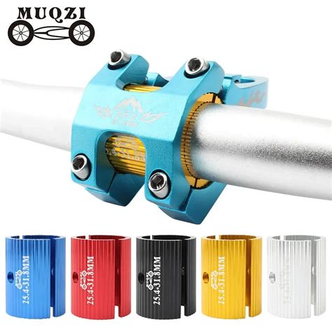 MUQZI 1Pair Bike Handlebar Shim 25 4mm To 31 8mm 31 8mm To 35mm