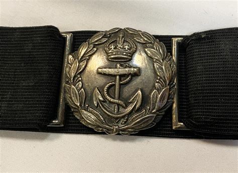 Ww2 Queen Alexandras Royal Navy Nursing Service Belt And Buckle