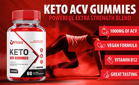 Vista Keto Acv Gummies Ketogenic Weight Management Support Applecider