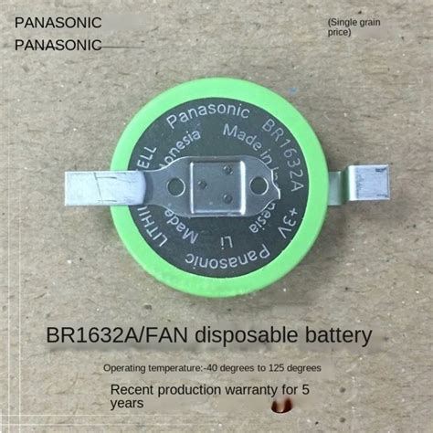 Original Panasonic Br A Fan V Button Lithium Battery Battery With