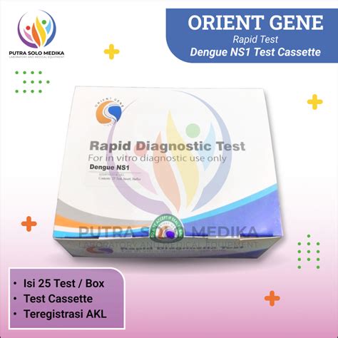 Jual Dengue Ns Test Cassette Test Rapid Test Orient Gene