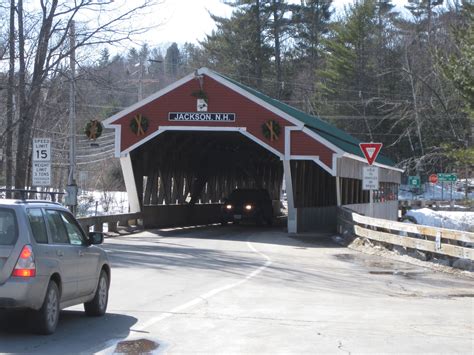 Cute covered bridge in Jackson NH | Outdoor decor, Outdoor structures ...