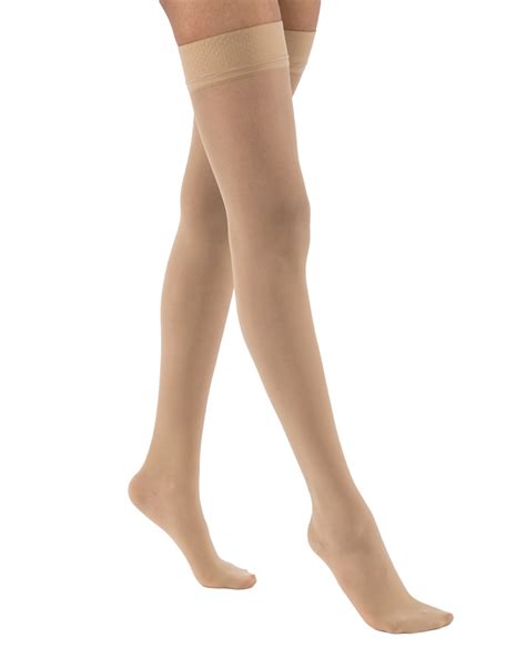 Jobst Ultrasheer Thigh Highs W Silicone Dotted Top Band 15 20 Mmhg