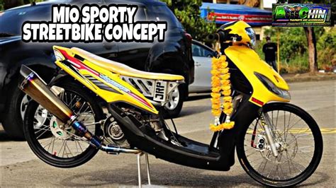 Mio Sporty Streetbike Concept Ft Chin Tuto Alvin Moto Vlog Youtube