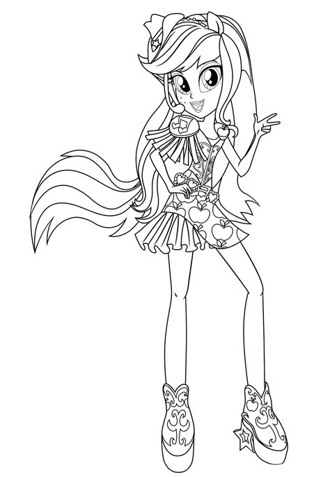 Applejack Coloring Pages - Best Coloring Pages For Kids