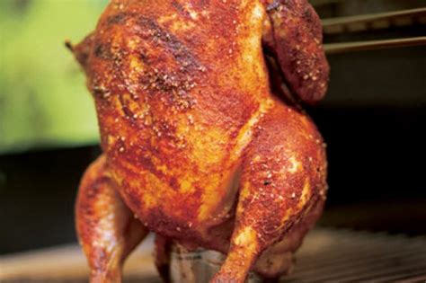 Poulet grillé sur une canette de bière Ricardo