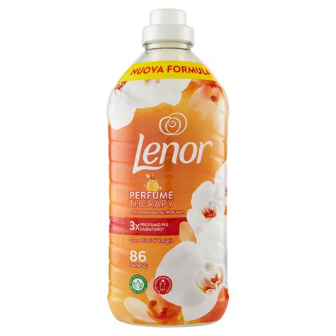 Lenor Ammorbidente Lavatrice Concentrato Oro E Fiori Di Vaniglia 86