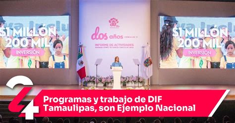 Programas Y Trabajo De Dif Tamaulipas Son Ejemplo Nacional Noticias24siete