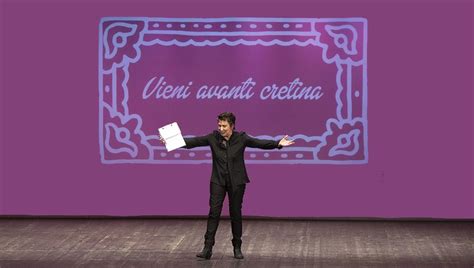 Serena Dandini Al Teatro Carcano Con Vieni Avanti Cretina Next