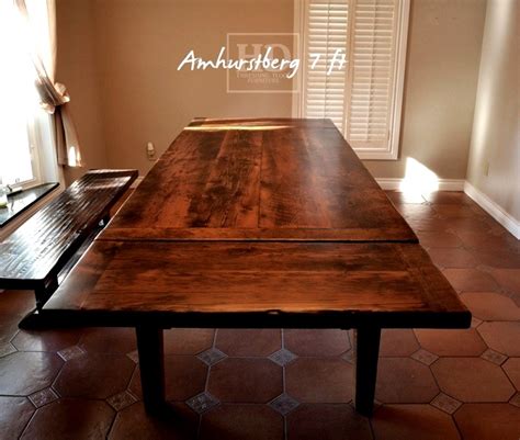 Harvest Table Ontario Harvest Dining Table Reclaimed Harvest Table