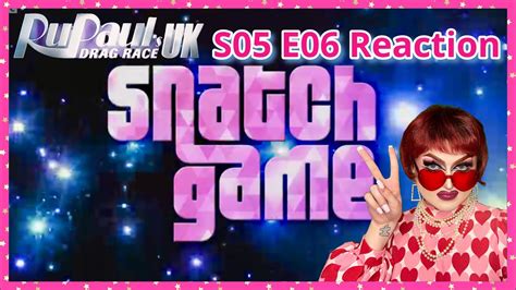 Rupauls Drag Race Uk S E Snatch Game Reaction Reese Reacts