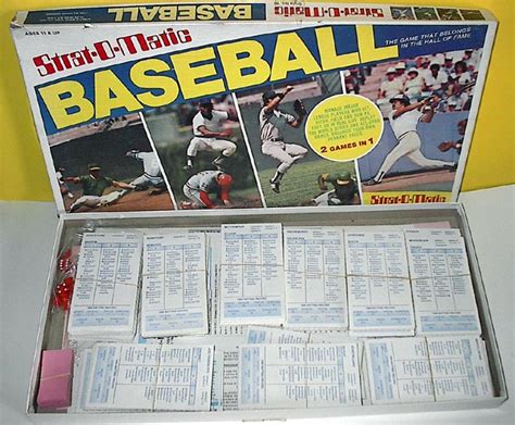 Strat O Matic Baseball R Nostalgia