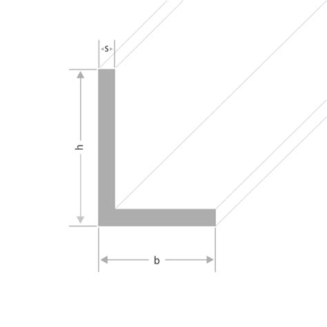 Alu L Profile Winkel nach Maß bis 6m Online Shop