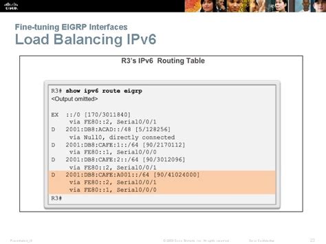 Chapter Eigrp Advanced Configurations And Troubleshooting Scaling