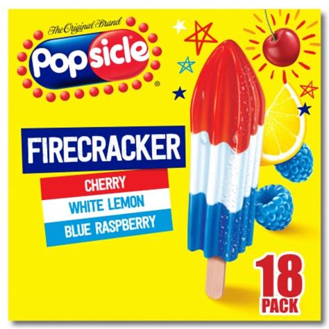 Popsicle Firecracker Ice Pop 18 Ct Frys Food Stores