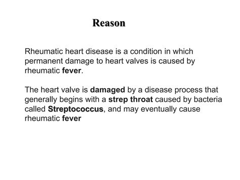 Rhd Rheumatic Heart Disease Ppt