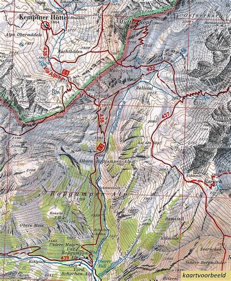 Alpenverein Wandelkaart Av Wetterstein Mieminger Geb West